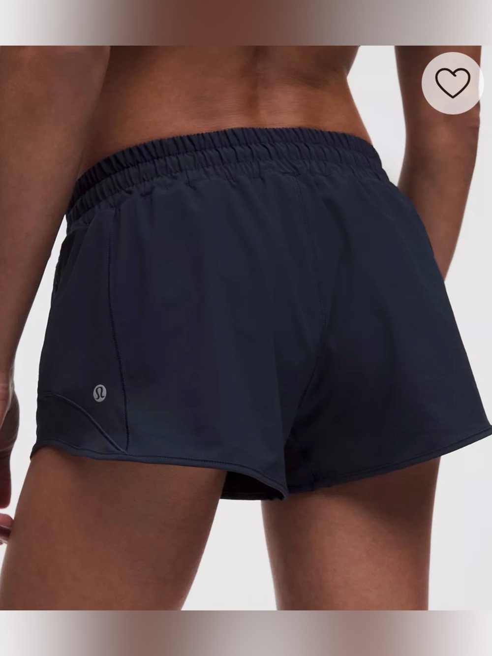 Lululemon Hotty Hot Black Athletic Shorts